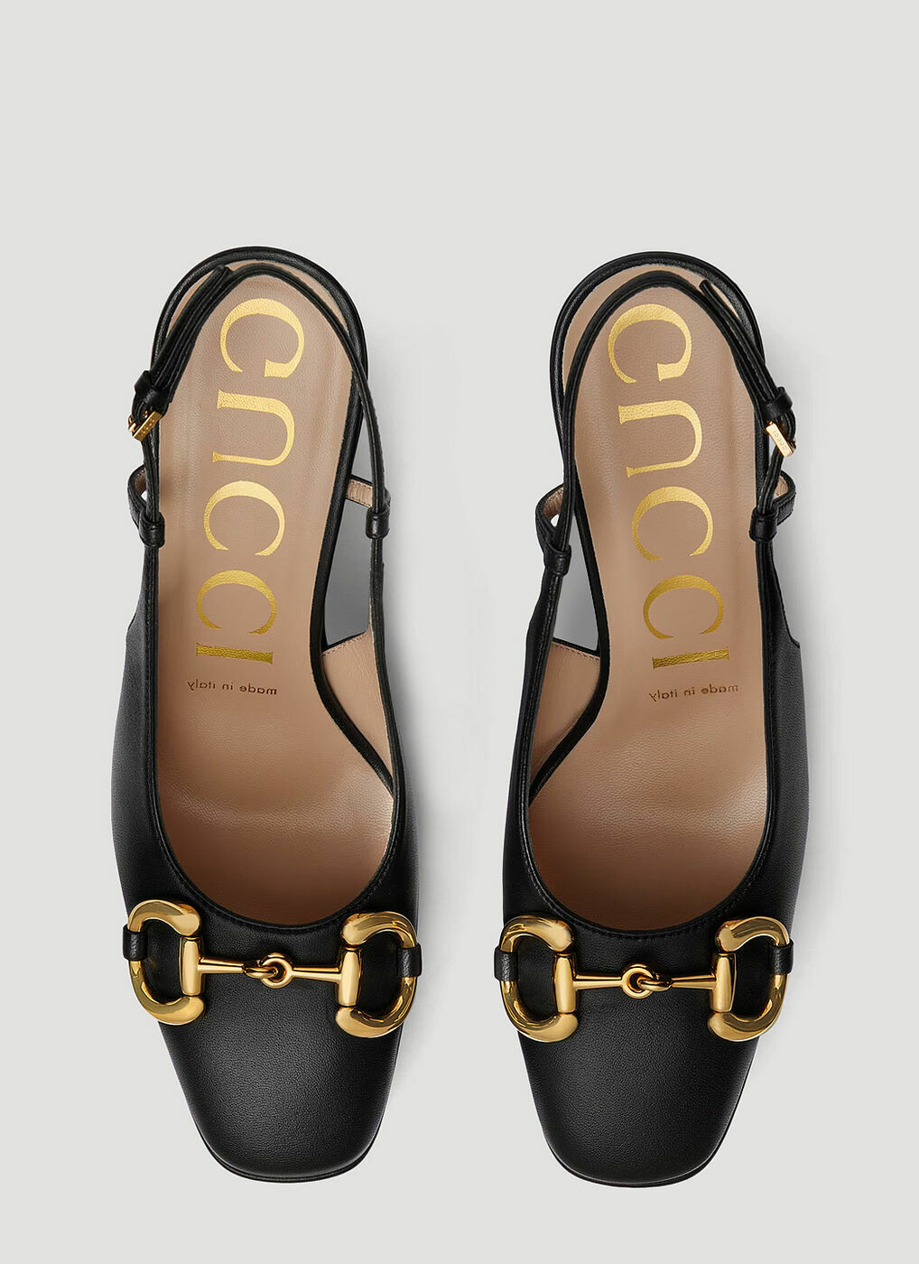 Gucci - Cosmogonie Horsebit Platforms in Black Gucci