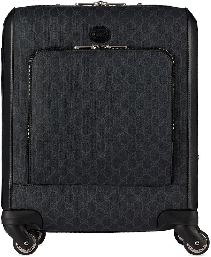 Photo: Gucci Black Small GG Suitcase