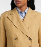 Polo Ralph Lauren Double-breasted linen blazer
