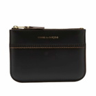 Comme des Garçons Wallet SA8100TS Triple Stitch Wallet in Black 