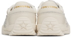 Converse Off-White Run Star Trainer Gold Low Top Sneakers
