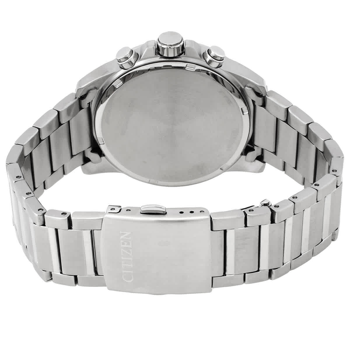 56a Citizen Chronograph Quartz Silver Dial Mens Watch AN3690-56A Citizen