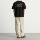 KA_YO_Prototype Men's Boxy Graphic T-Shirt in Black