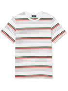 A.P.C. - Chuck Striped Cotton Jersey T-shirt - White