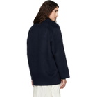 Loulou de Saison Navy NEIL Double Breasted Jacket