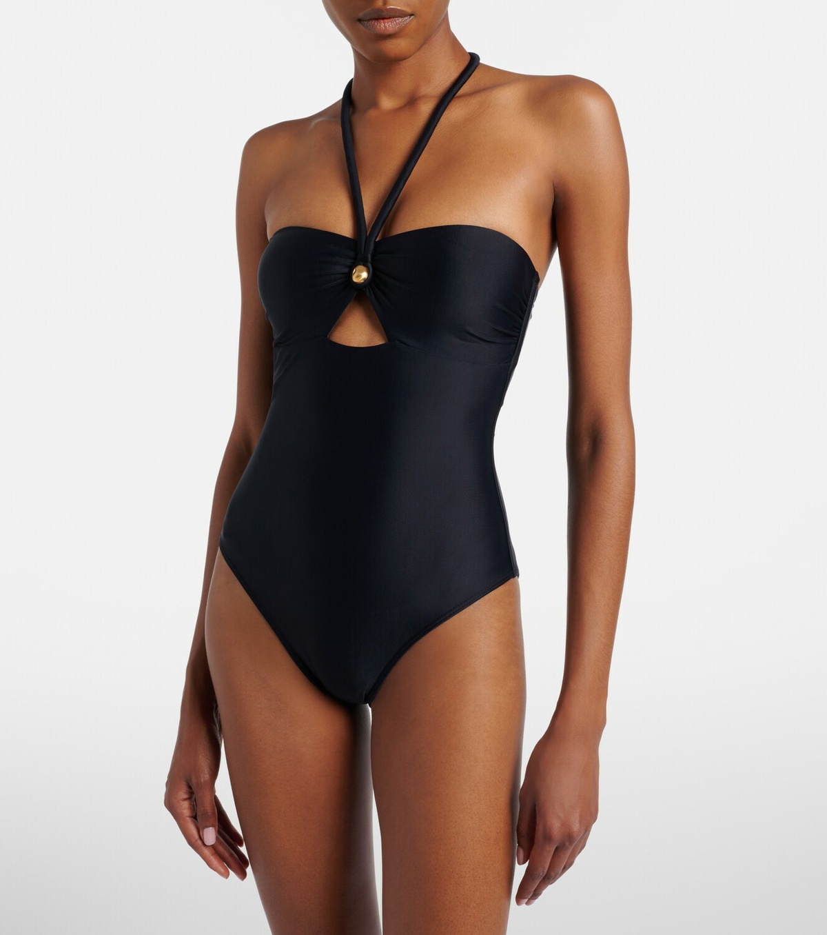 ViX Paula Hermanny Meera halterneck swimsuit