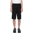 Burberry Black Logo Ailford Shorts