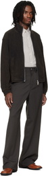 mfpen Brown Covet Full Zip Jacket