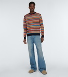 The Elder Statesman - Vista striped cashmere sweater