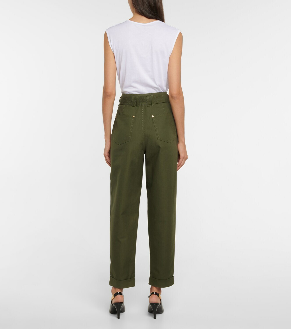 Balmain - High-rise boyfriend jeans