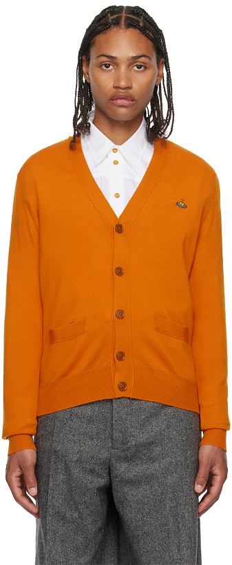 Photo: Vivienne Westwood Orange Buttoned Cardigan