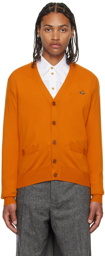 Vivienne Westwood Orange Buttoned Cardigan