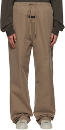 Essentials Brown Relaxed Lounge Pants