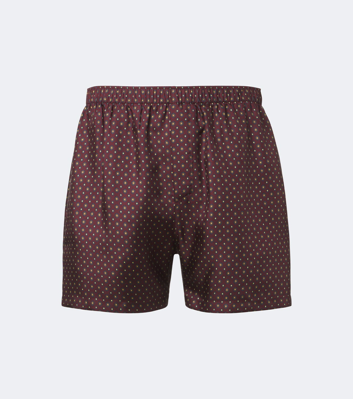 Saint Laurent Printed silk shorts