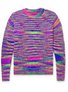 The Elder Statesman - Paradise Ribbed Cashmere Sweater - Multi