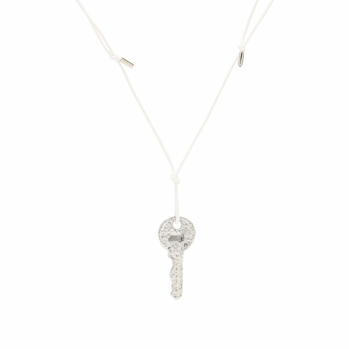 MM6 Maison Margiela Women's Key Necklace in Silver 