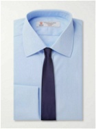 Turnbull & Asser - Blue Double-Cuff Cotton Shirt - Blue