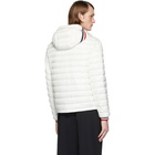 Moncler White Down Giroux Jacket