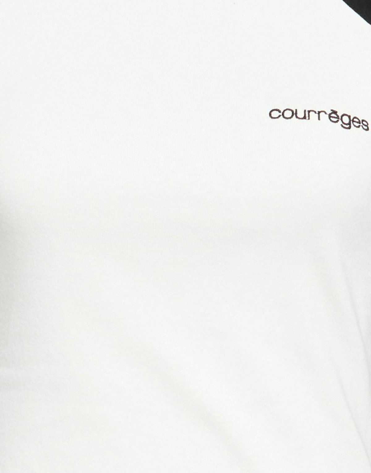Courrèges Womens T-shirt in White
