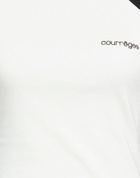 Courrèges Womens T-shirt in White