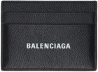 Balenciaga Black Printed Card Holder