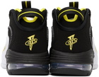 Nike Black & Yellow Air Max Penny Sneakers