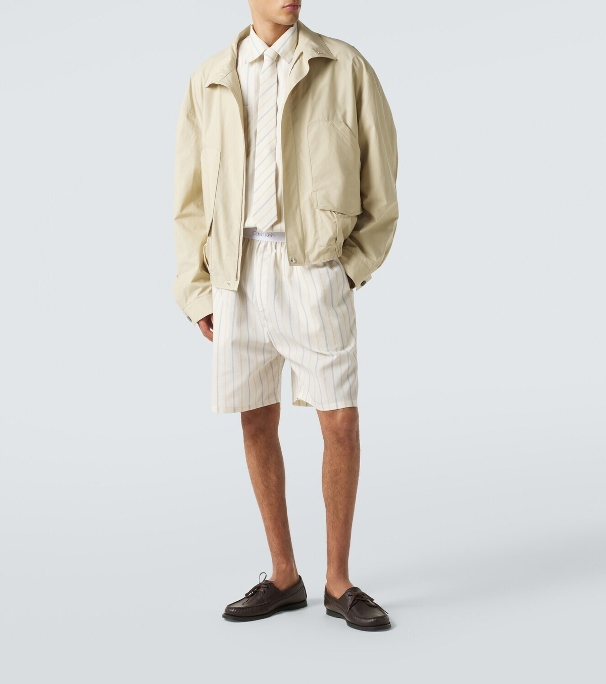 Calvin Klein Collection Donald cotton blouson jacket
