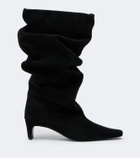 Staud Wally suede mid-calf boots