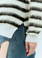 Marni Striped Wool-Mohair Sweater