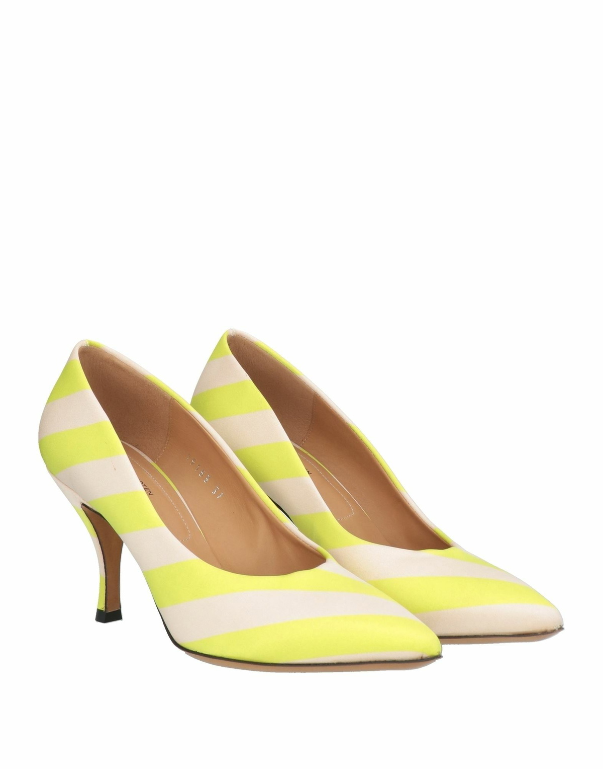 Dries Van Noten Womens Pumps Pastel in Yellow