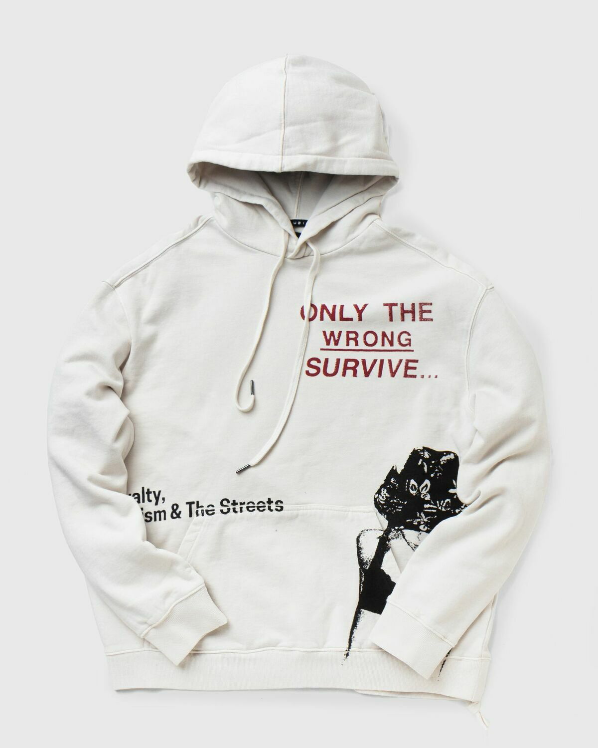 Ksubi Survive Biggie Hoodie Grey - Mens - Hoodies Ksubi