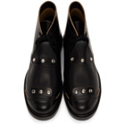 Comme des Garcons Homme Plus Black Safety Boots