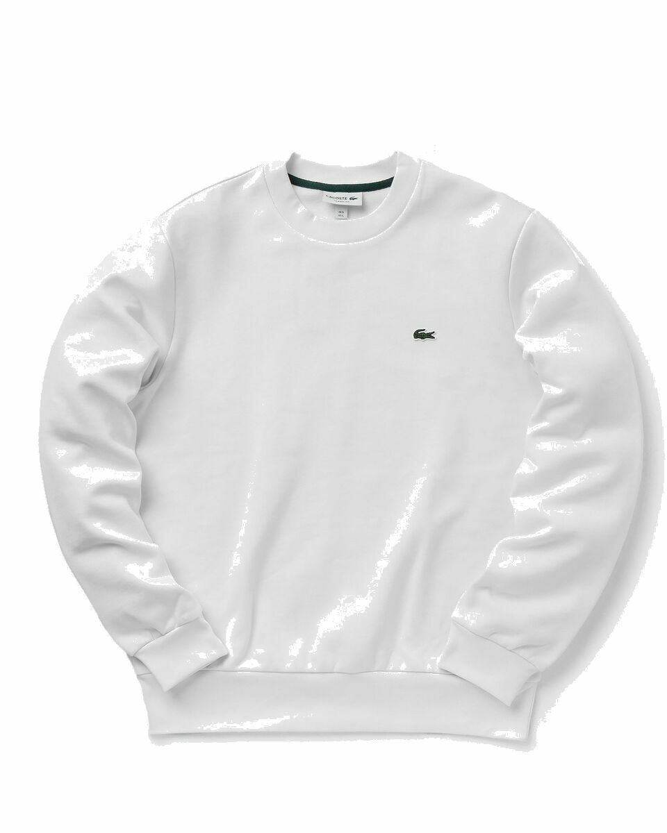Photo: Lacoste Sweatshirt White - Mens - Sweatshirts
