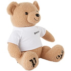 Palm Angels Beige Mini Bear