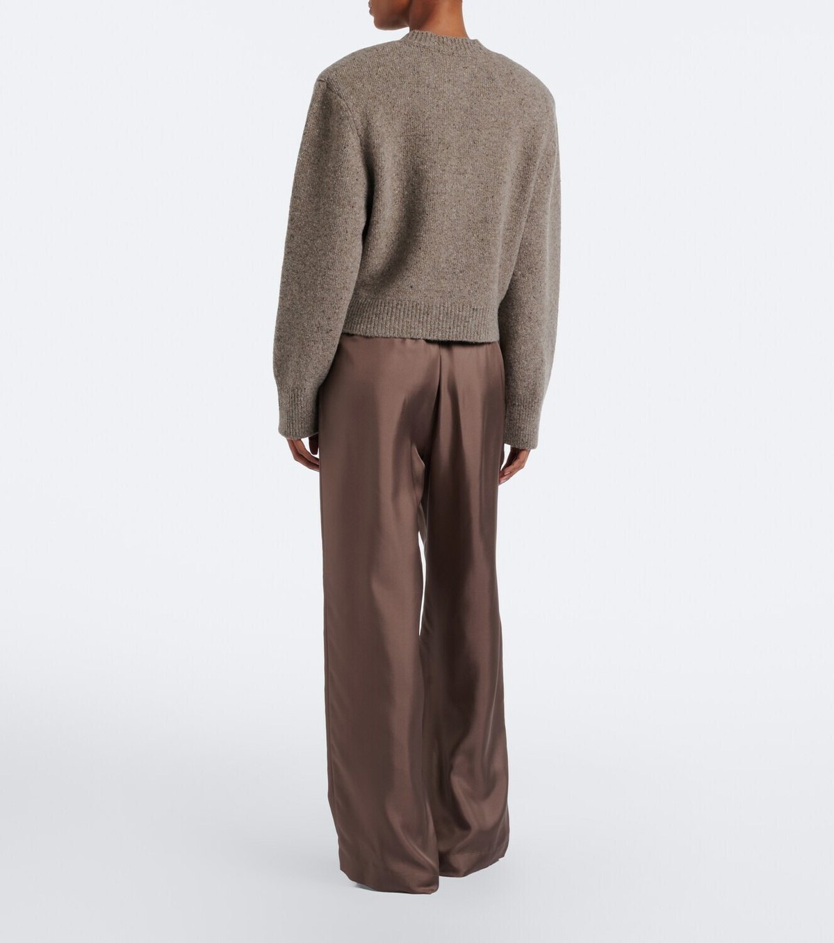 Róhe Silk straight pants