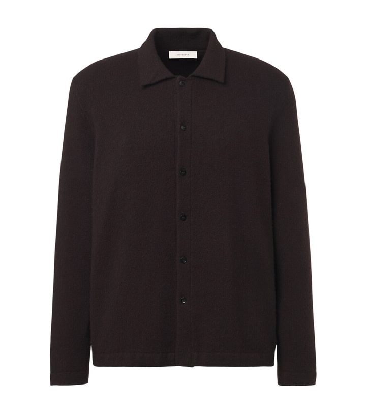 Photo: Umit Benan Winter Sunset cashmere and silk overshirt