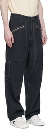 Isabel Marant Black Farker Trousers