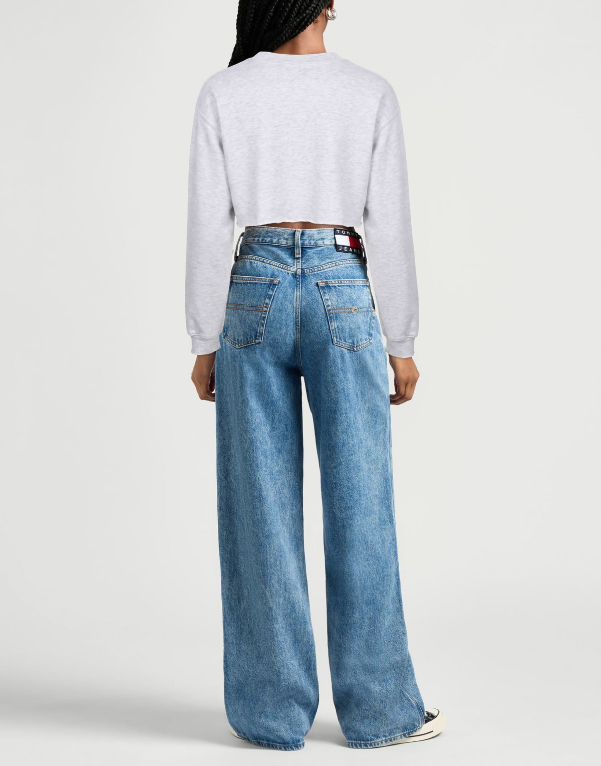 Joah Brown Womens Sweatshirt Light in Grey
