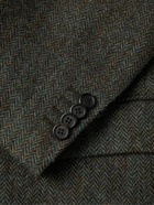 Sid Mashburn - No. 3 Herringbone Wool-Tweed Blazer - Green