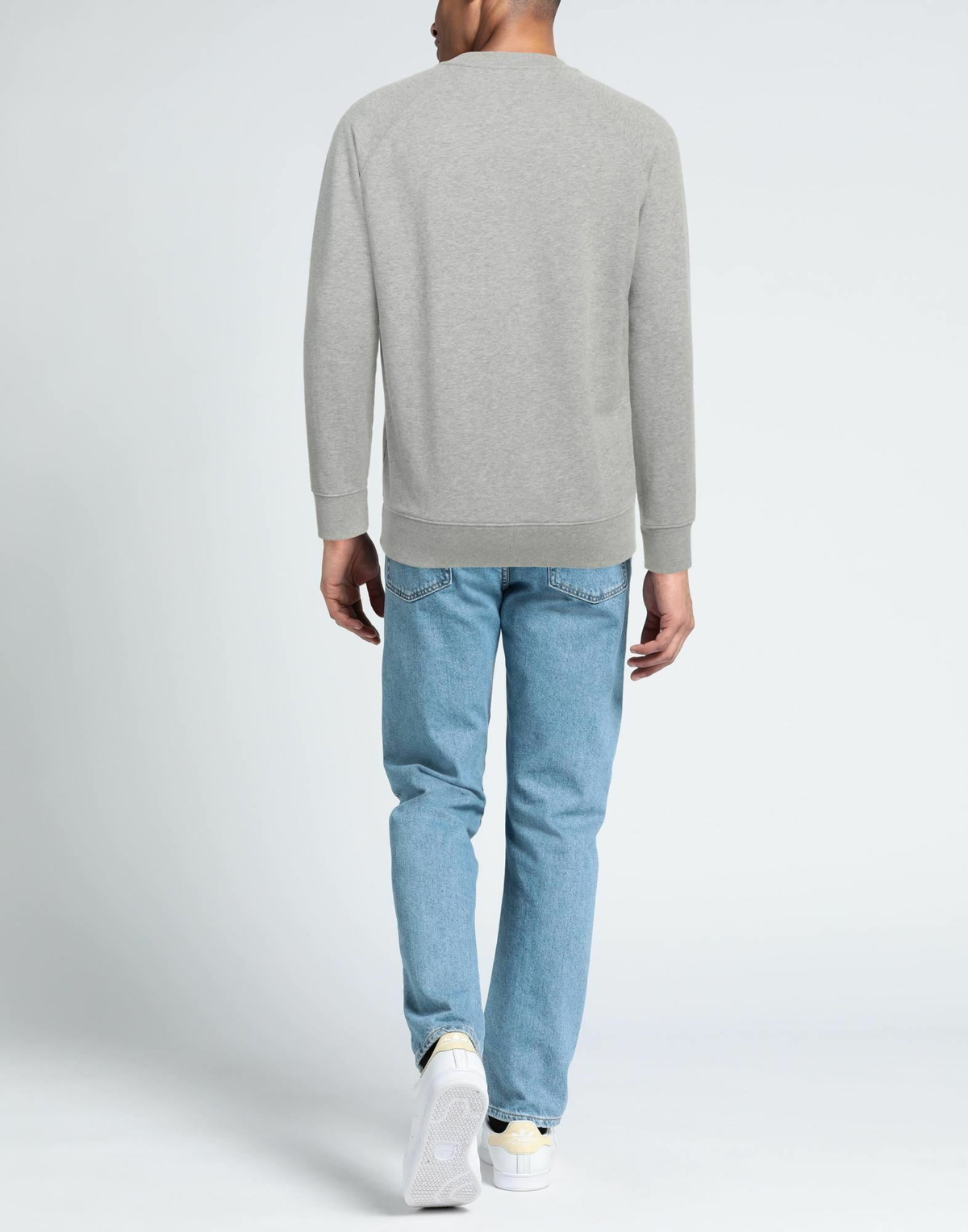 Maison Kitsuné. Mens Sweatshirt Light in Grey