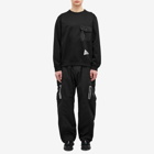 Gramicci Men's x And Wander Patchwork Wind Pants in Black