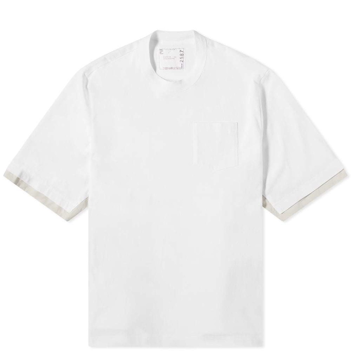 Photo: Sacai Side Insert Tee