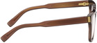 Dunhill Brown Square Glasses