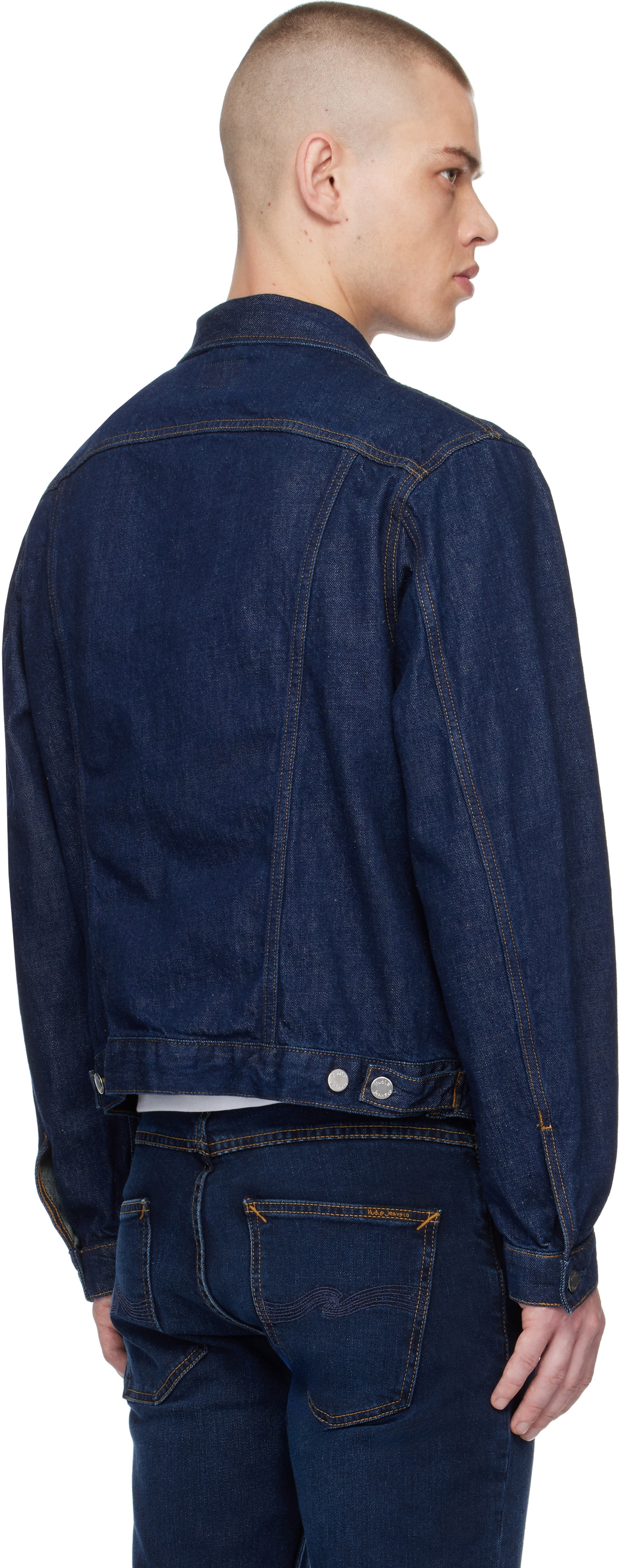 Nudie Jeans Indigo Danny 40s Redcast Denim Jacket