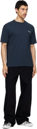 Kenzo Navy Kenzo Paris 'KENZO Archive Rose' Embroidered T-shirt