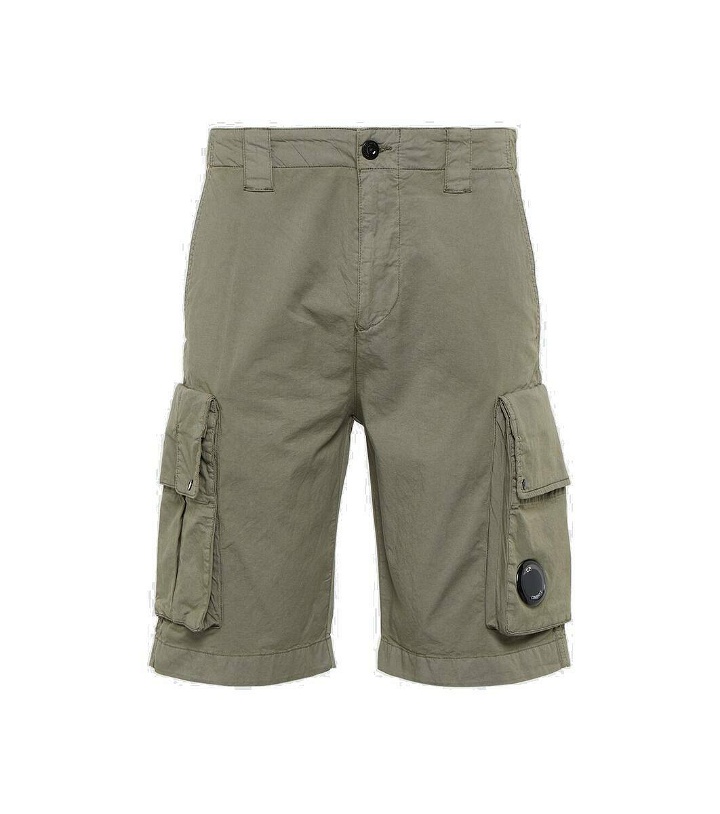 Photo: C.P. Company Cotton-blend cargo shorts