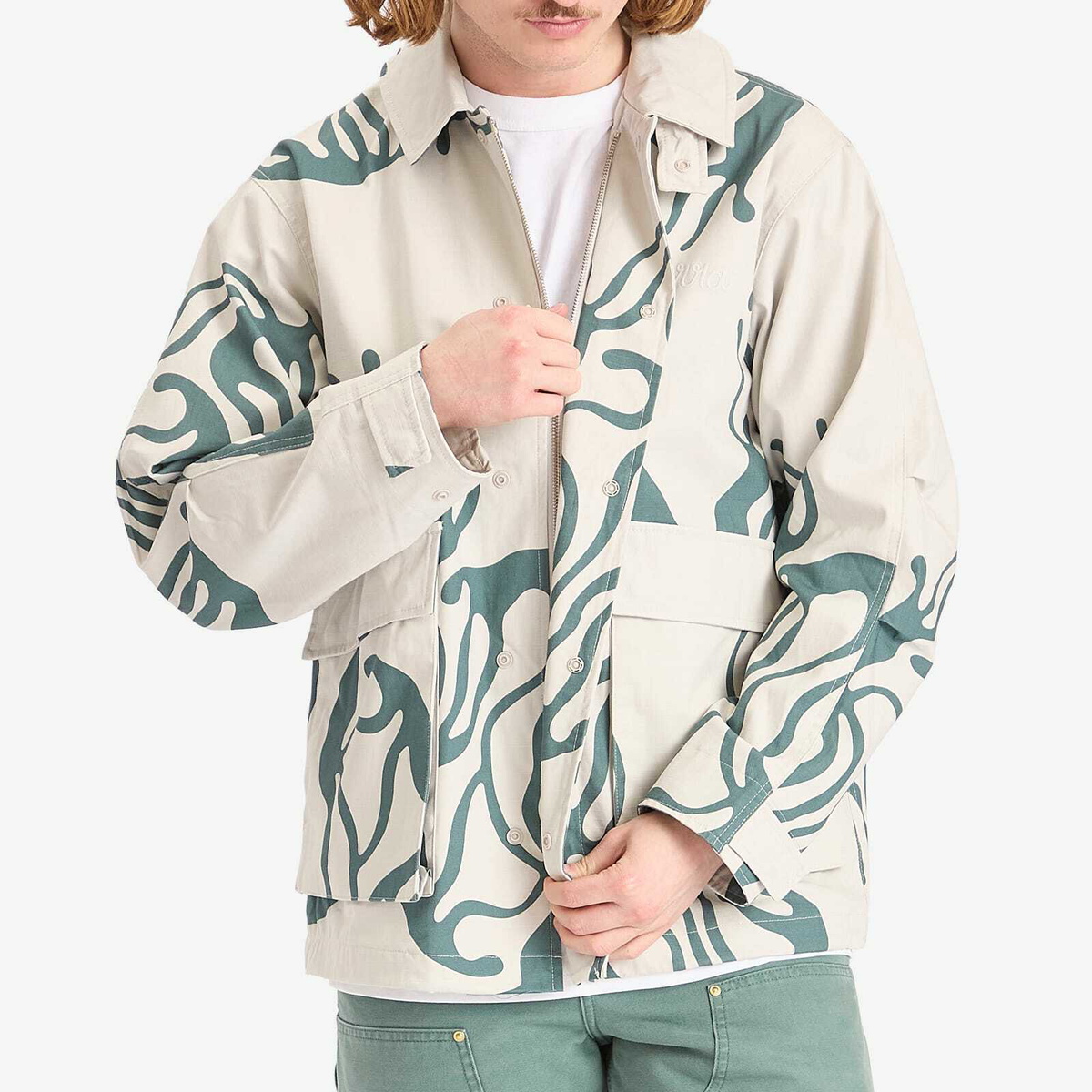 By Parra Men's Half Blob Hunting Jacket in Grey
