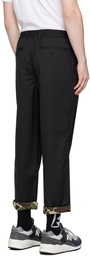 Comme des Garçons Homme Black Striped Trousers