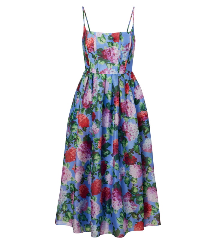 Photo: Carolina Herrera Floral silk crêpe cocktail dress