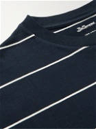 Bellerose - Striped Organic Cotton-Jersey T-Shirt - Blue